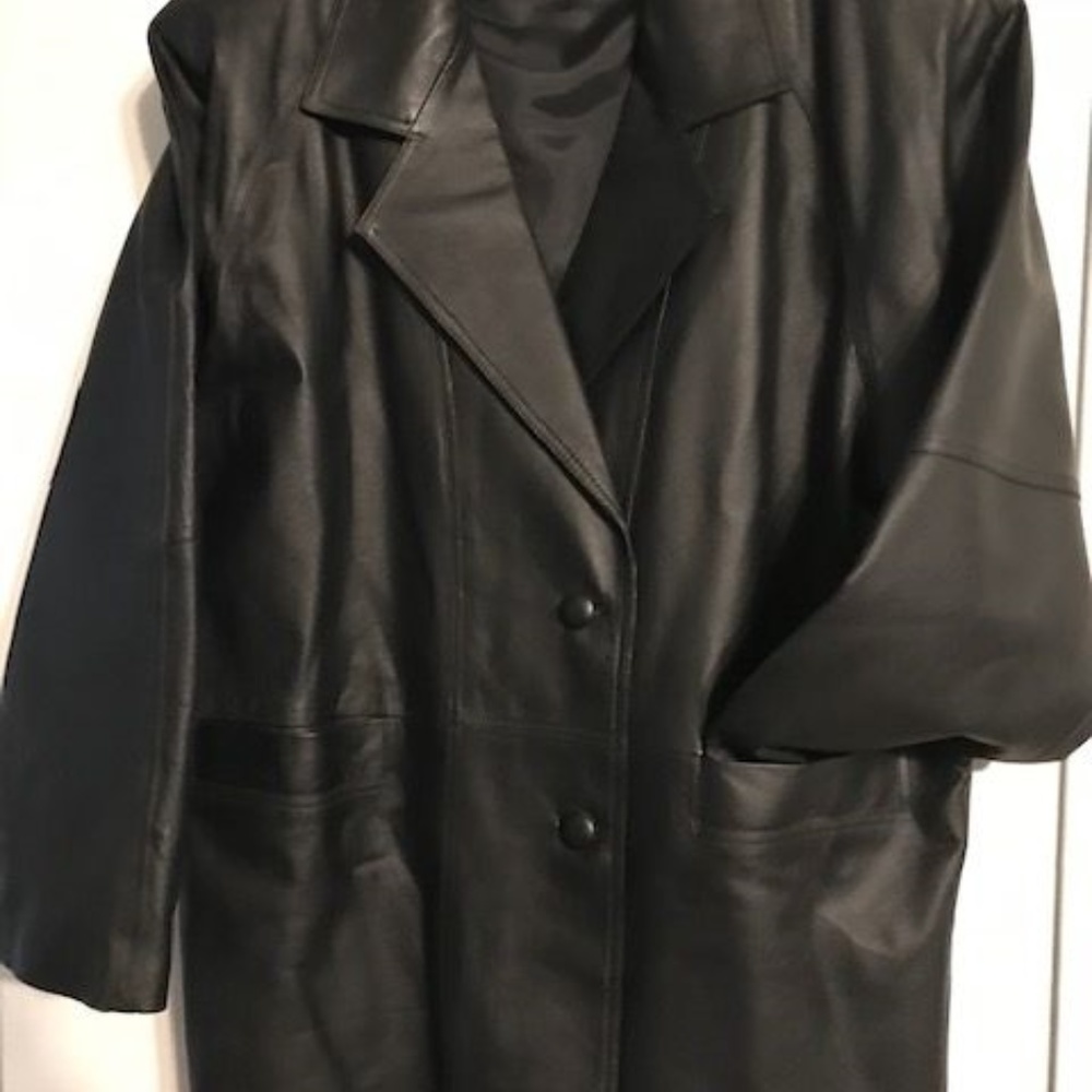 Womens Black Leather Jacket